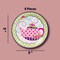 8 Count Green Gingham Tea Party Paper Dinner Plates 9" Disposable Plates for Birthday & Party Celebrations